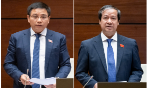 Quốc hội bắt đầu phiên chất vấn Bộ trưởng Tài chính, Bộ trưởng Giáo dục và Đào tạo