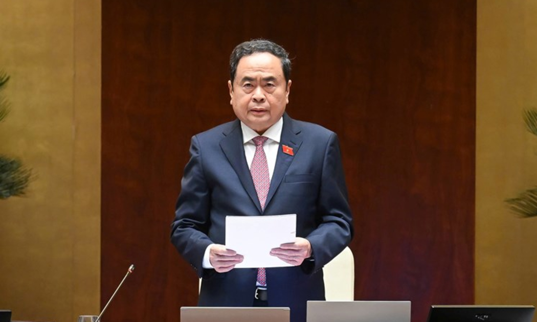 Chủ tịch Quốc hội Trần Thanh Mẫn.
