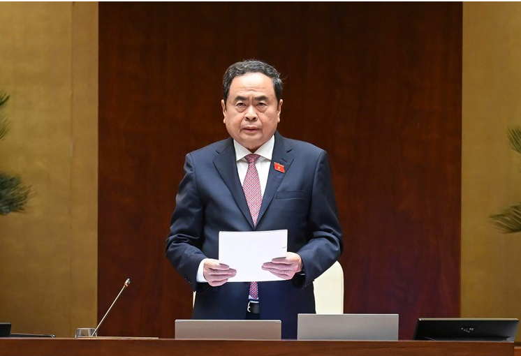 Chủ tịch Quốc hội Trần Thanh Mẫn.