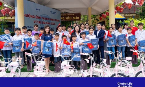 Chubb Life gieo mầm hy vọng cho hàng ngàn học sinh trên cả nước