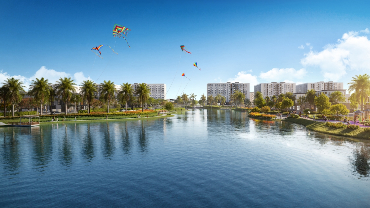Nam Long II Central Lake được quy hoạch theo m&ocirc; h&igrave;nh đ&ocirc; thị sinh th&aacute;i t&iacute;ch hợp chuẩn quốc tế.