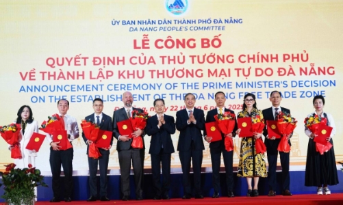 Lễ công bố Quyết định thành lập Khu thương mại tự do Đà Nẵng 