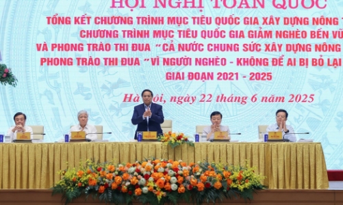 Thủ tướng: Thực hiện “4 đẩy mạnh” để đưa nông thôn tiến lên hiện đại