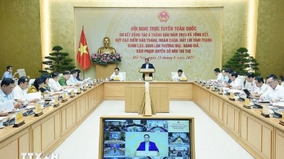 National teleconference on fight against counterfeit goods held