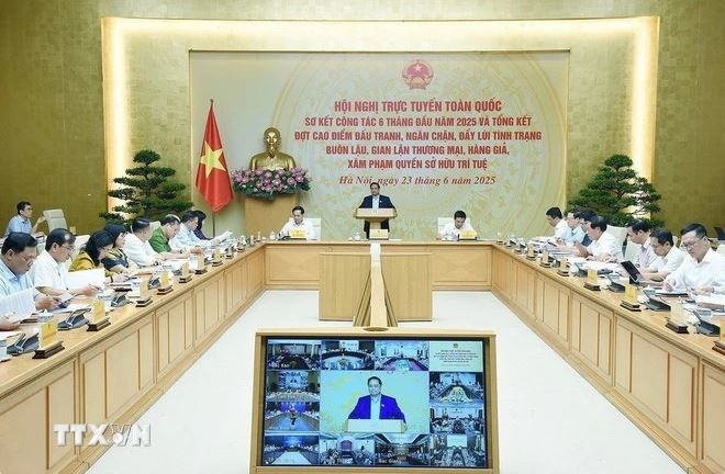 National teleconference on fight against counterfeit goods held