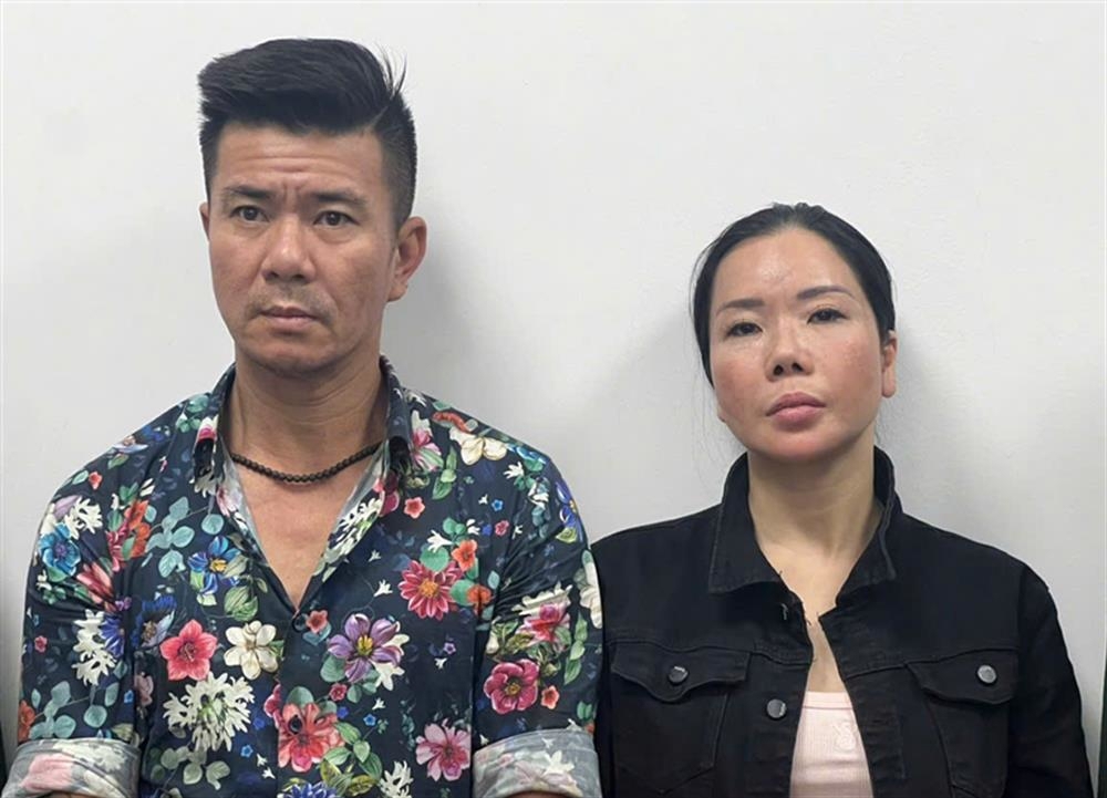 Đối tượng Lê Văn Đông và Nguyễn Thị Mai Anh. Ảnh: Cổng thông tin điện tử Bộ Công an.