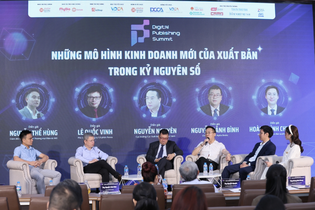 Phiên toạ đàm tại Diễn đàn Xuất bản Số 2025 (DPS 2025) . 