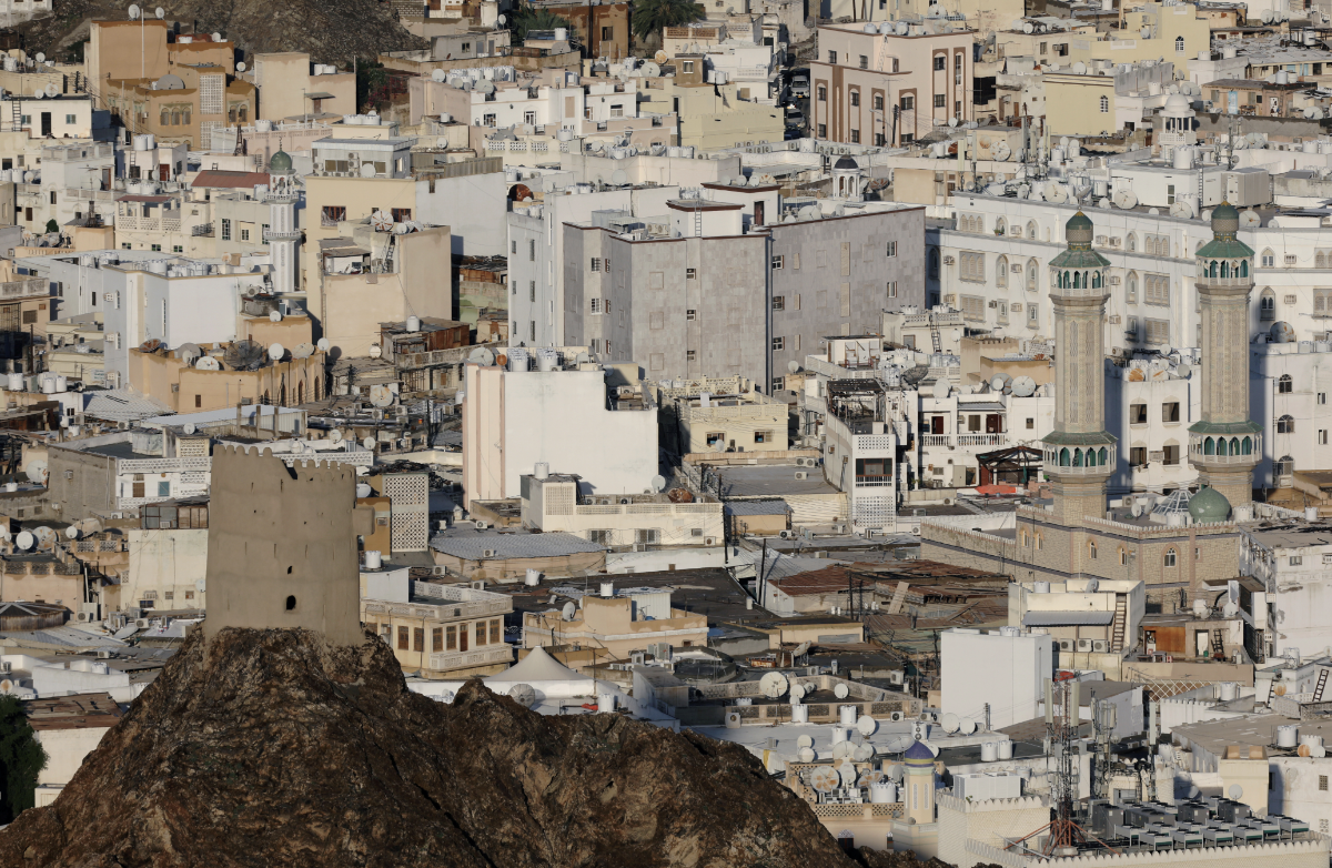 Thủ đô Muscat của Oman - Ảnh: Reuters.