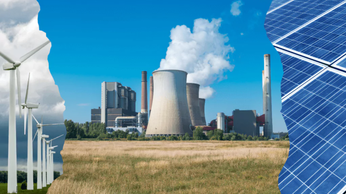 Chiến lược Energiewende của Đức hướng tới giảm ph&aacute;t thải carbon bằng c&aacute;ch chuyển sang c&aacute;c nguồn năng lượng t&aacute;i tạo chủ yếu l&agrave; điện gi&oacute; v&agrave; điện mặt trời.