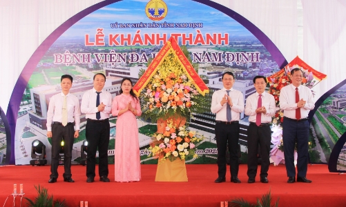 Khánh thành Bệnh viện đa khoa Nam Định
