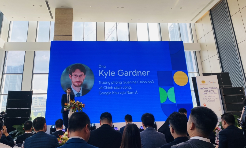 Ông Kyle Gardner, Trưởng bộ phận Quan hệ Chính phủ và Chính sách công, Google khu vực châu Á – Thái Bình Dương.