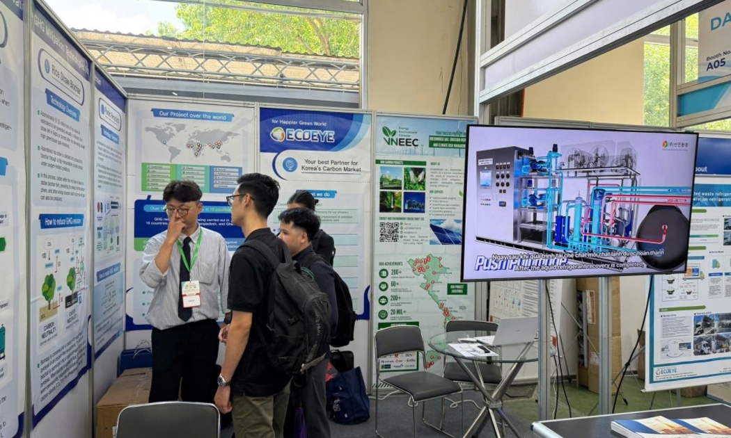 Công nghệ của ECOEYEđược giới thiệu tại ENTECH Vietnam 2025.