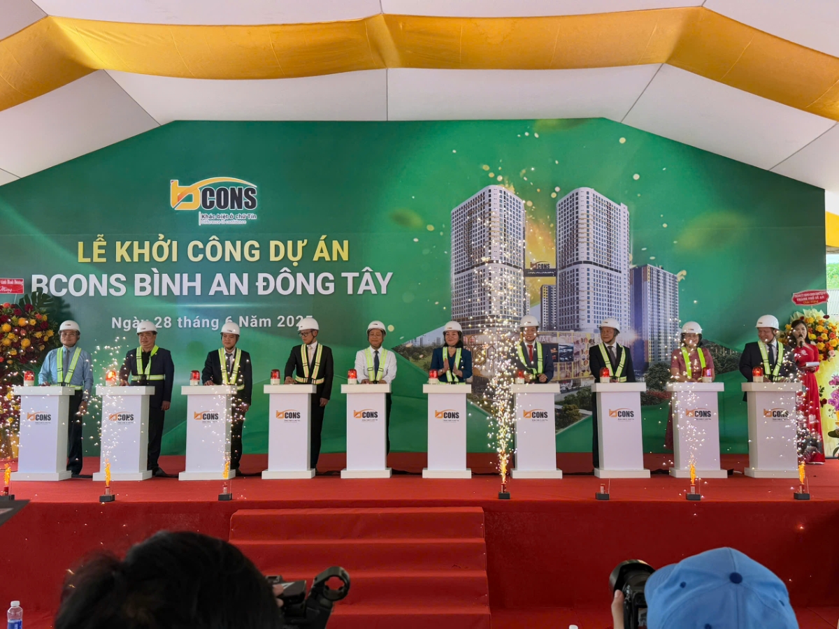Khởi công dự án Bcons Bình An – Đông Tây tại phường Đông Hòa, TP. Dĩ An - Ảnh minh họa.