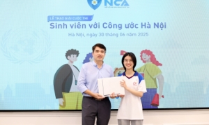 Cuộc thi “Sinh viên với Công ước Hà Nội” về phòng chống tội phạm mạng đã tìm được