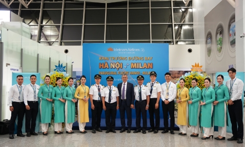 Khai trương đường bay thẳng Hà Nội – Milan