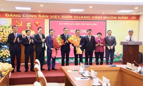 Ban Chính sách, chiến lược Trung ương có thêm hai Phó trưởng ban