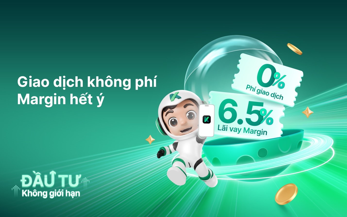 Nhân vật KAI - người bạn đồng hành đầu tư trên nền tảng số của Kafi.