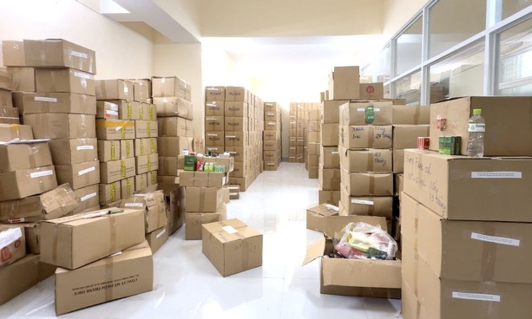 Tang vật bị thu giữ. Ảnh: Cổng thông tin điện tử Bộ Công an.