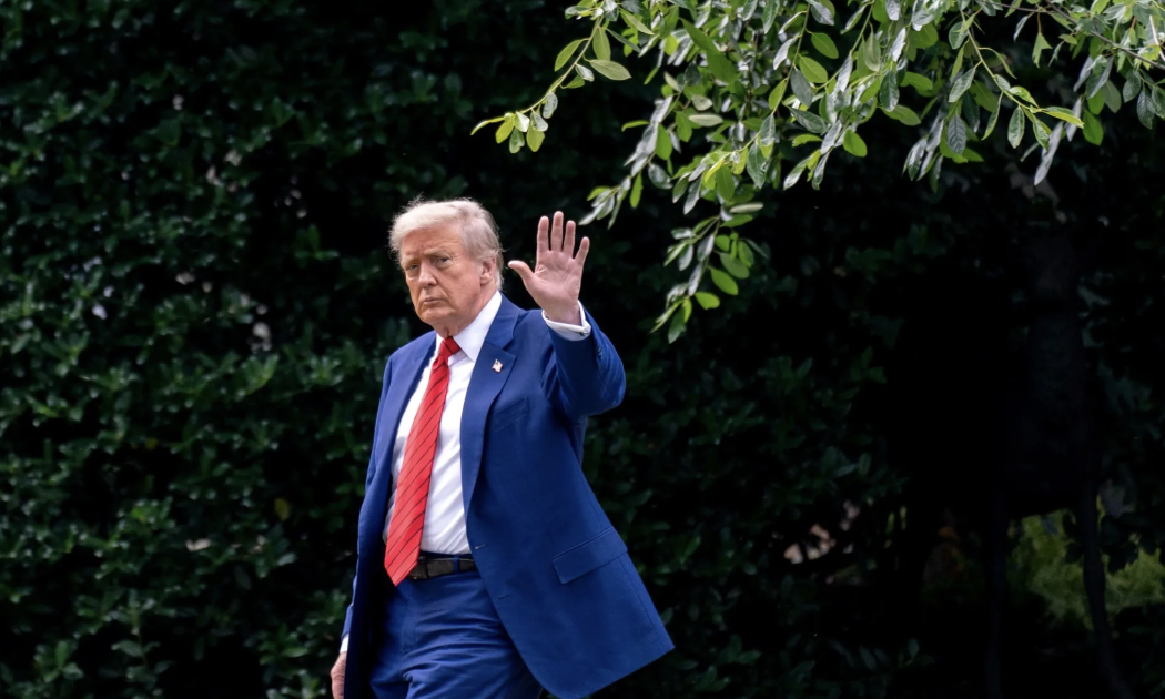 Tổng thống Mỹ Donald Trump - Ảnh: Bloomberg.