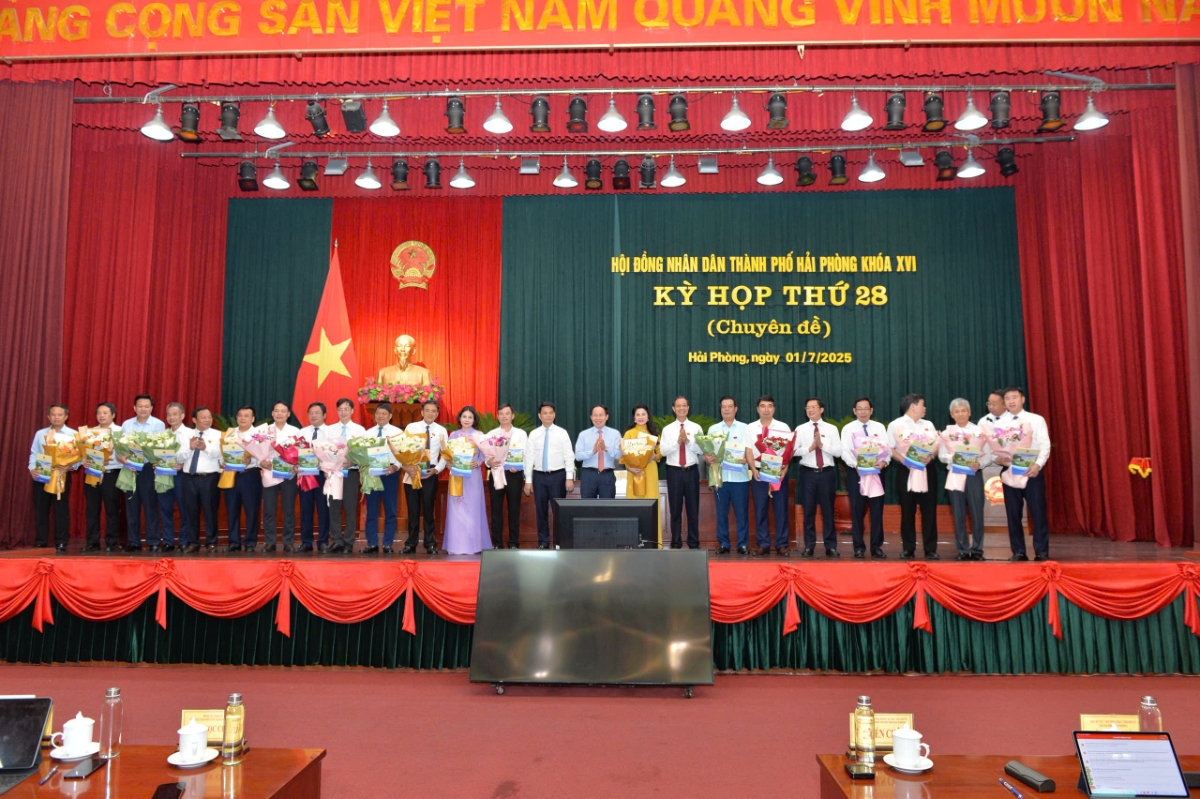 Thành phố Hải Phòng bổ nhiệm lãnh đạo các sở, ngành sau hợp nhất