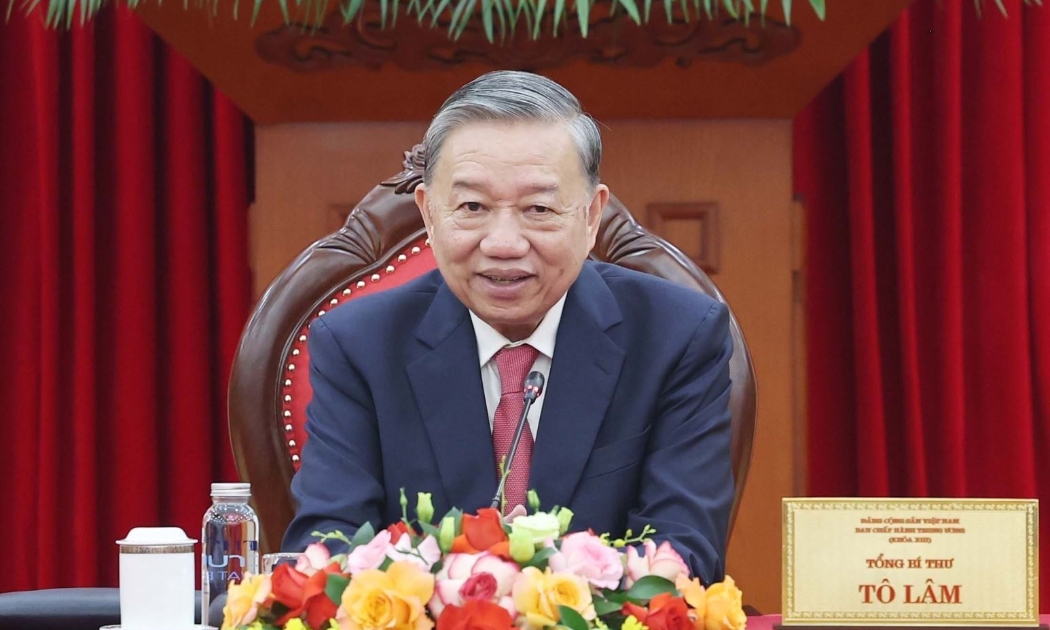 Tổng Bí thư Tô Lâm điện đàm với Tổng thống Hoa Kỳ Donald Trump