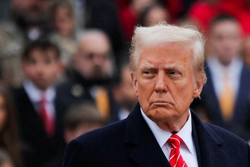 Tổng thống Mỹ Donald Trump - Ảnh: Reuters