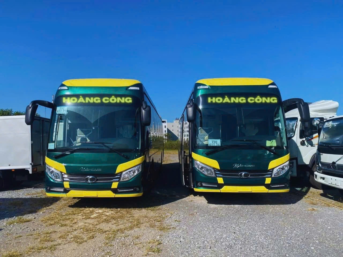 Công ty TNHH Vận tải Hoàng Công cho biết đang khảo sát nhu cầu đi lại của cán bộ, công chức để cung cấp dịch vụ phù hợp