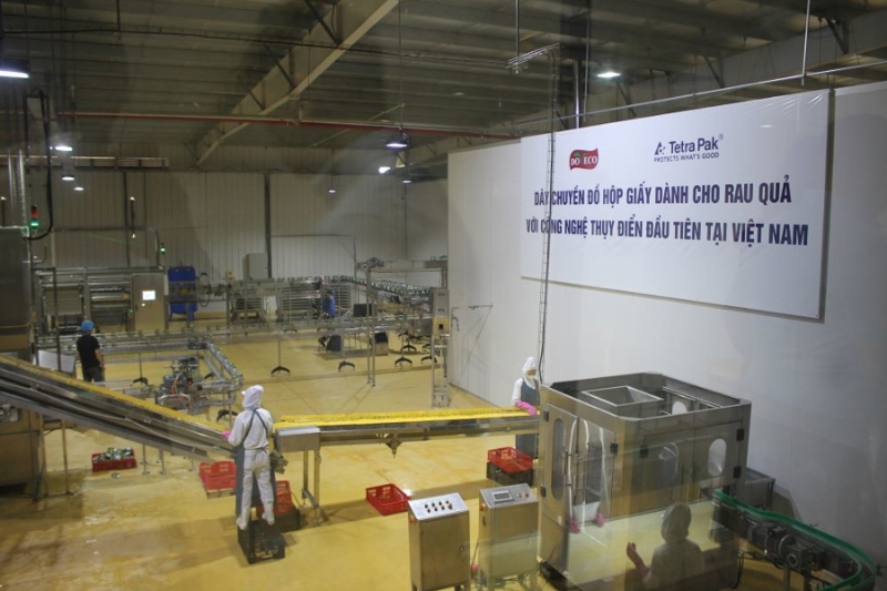 First paper-based food packaging line in Vietnam put into operation