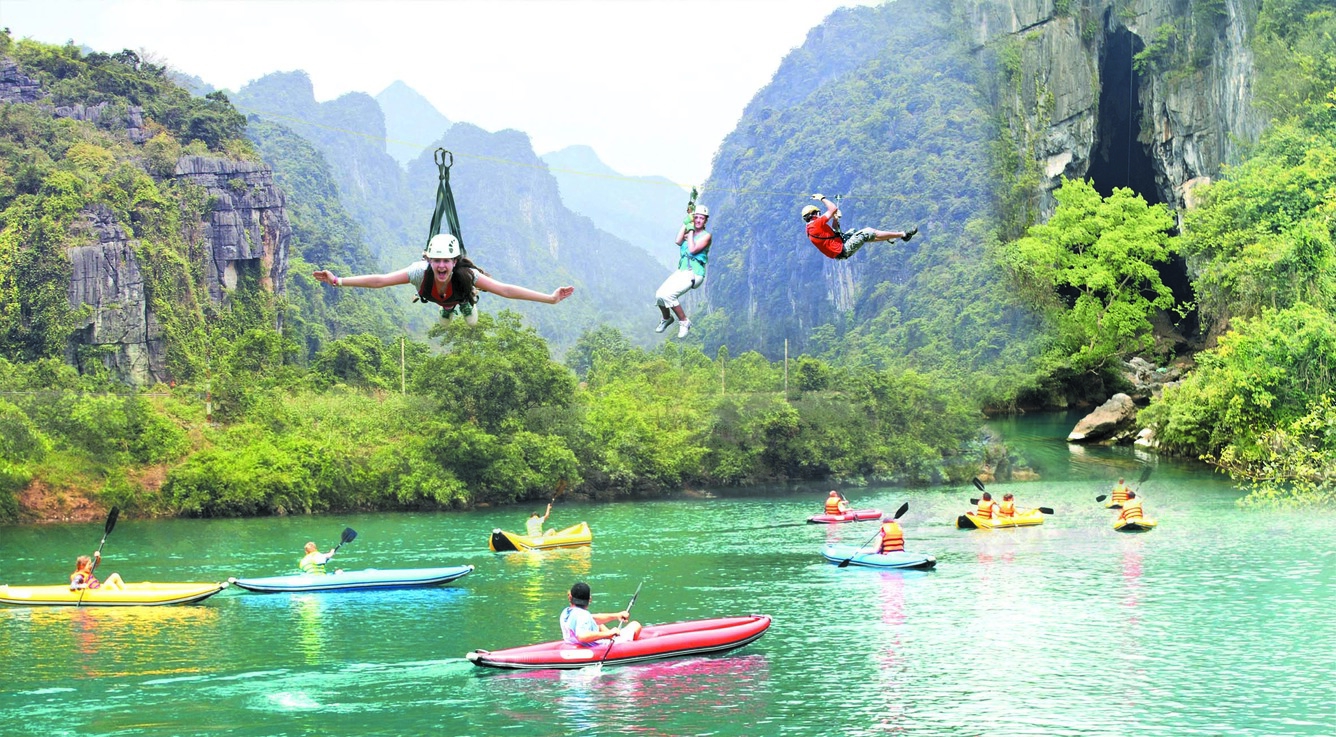 Địa điểm du lịch Phong Nha Kẻ Bàng, tỉnh Quảng Trị.