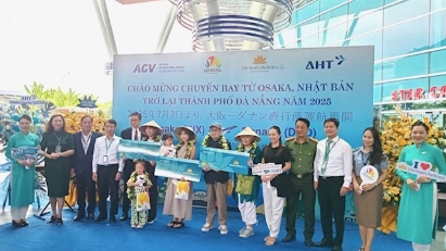 Osaka - Da Nang air route resumes