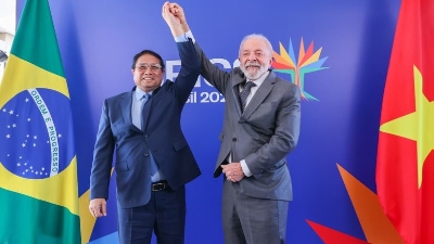 Prime Minister holds talks with Brazilian President ahead of BRICS Summit