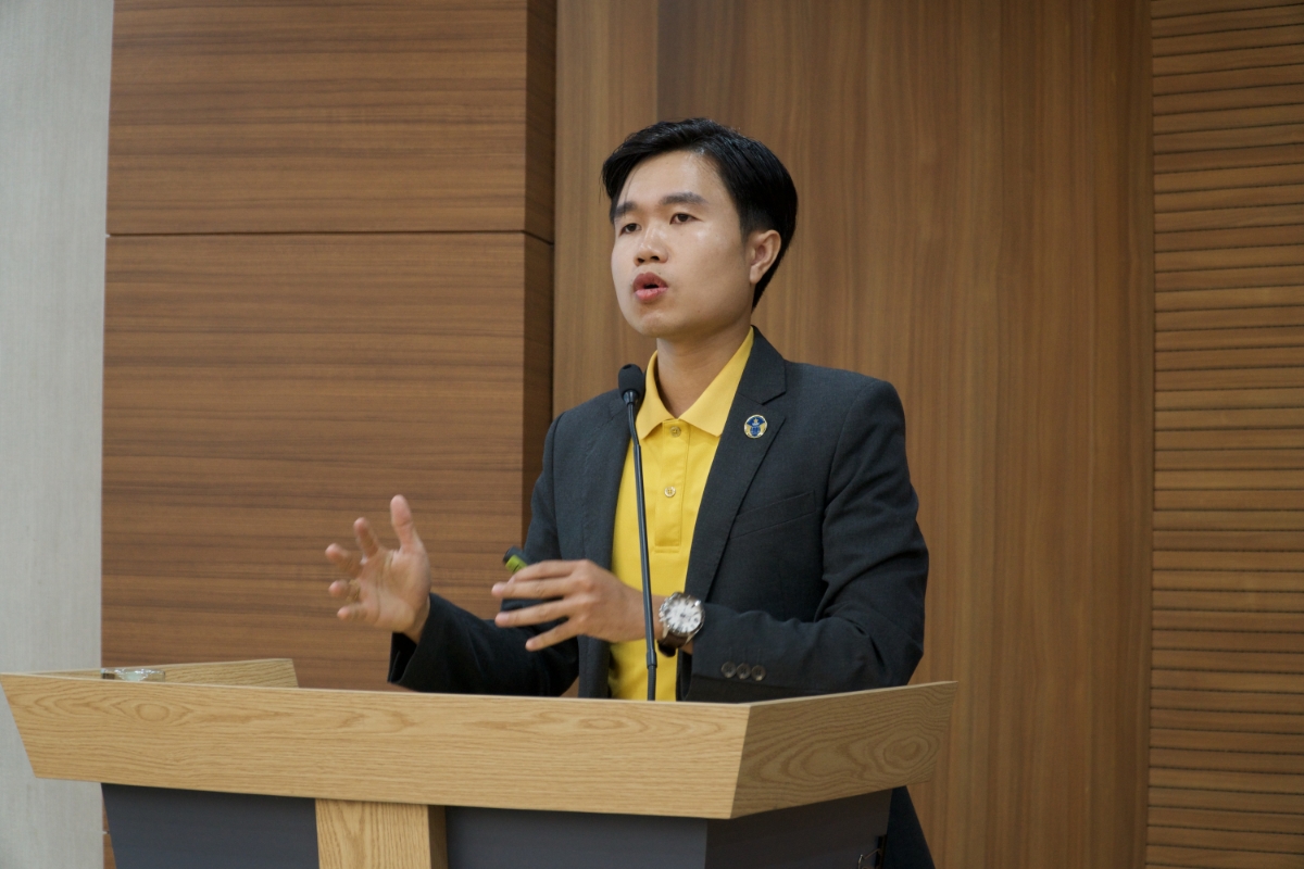 Luật sư Trương Tử Long, Chuyên gia chính sách phát triển bền vững CTCP Sáng tạo xanh Việt Nam.