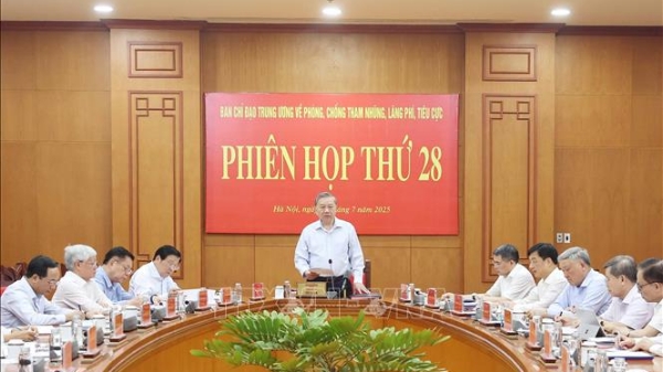 Tổng Bí thư Tô Lâm: Kịp thời phát hiện, xử lý các sai phạm liên quan đến sắp xếp tổ chức bộ máy