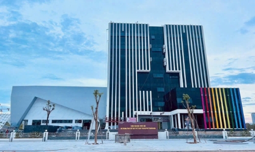 Cung văn hóa thiếu nhi 250 tỷ đồng tại Thanh Hóa sắp về đích