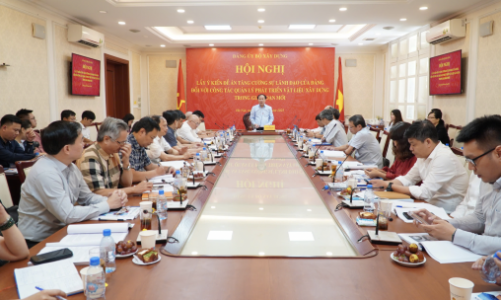 Tăng cường quản lý vật liệu xây dựng trong giai đoạn mới