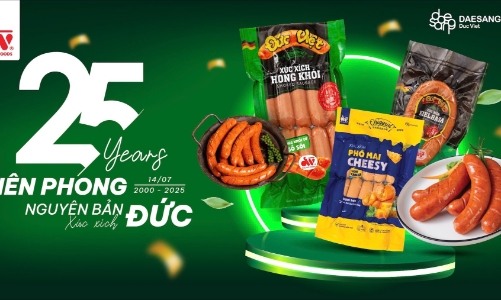 Daesang Đức Việt: 25 năm tiên phong nguyên bản xúc xích Đức
