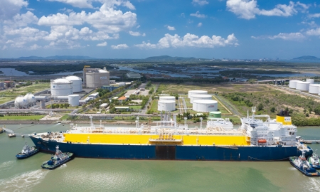 Kho cảng LNG Thị Vải của PV Gas.