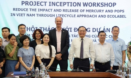 Khởi động Dự án quản lý hóa chất độc hại và thủy ngân hướng tới tiêu dùng bền vững