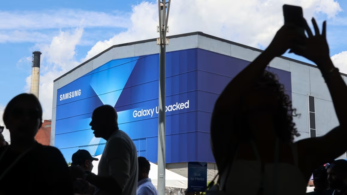 Sự kiện Galaxy Unpacked ở New York hồi đầu tháng 7 năm 2025