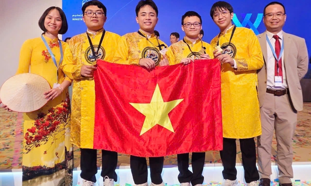 Trong bảng tổng sắp huy chương, đoàn Việt Nam xếp đồng hạng với đoàn Trung Quốc và Mỹ về số huy chương vàng.