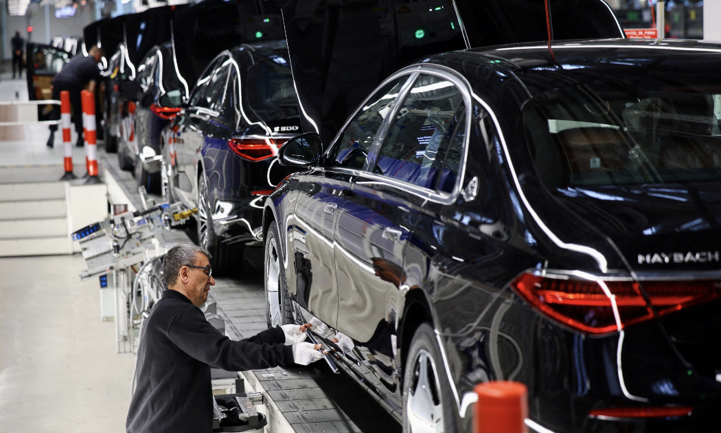 Ô tô là một ngành hàng xuất khẩu chủ lực của Đức - Ảnh: Reuters.