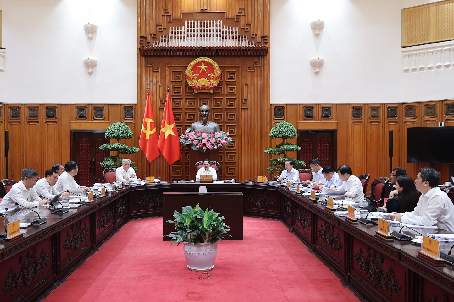 Quang cảnh cuộc họp - Ảnh: VGP