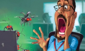 Theo Microsoft, mỗi ngày có khoảng 600 triệu cuộc tấn công mạng diễn ra trên toàn cầu. Ảnh minh họa