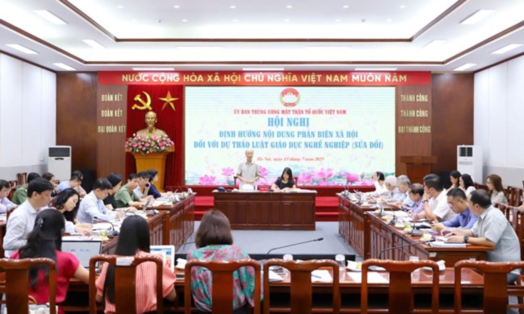 Quang cảnh Hội nghị. Ảnh: https://mattran.org.vn.