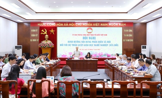 Quang cảnh Hội nghị. Ảnh: https://mattran.org.vn.