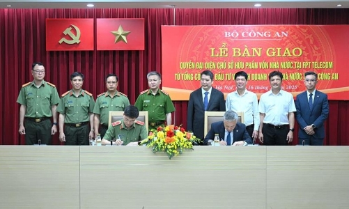 SCIC bàn giao phần vốn nhà nước tại FPT Telecom về Bộ Công an
