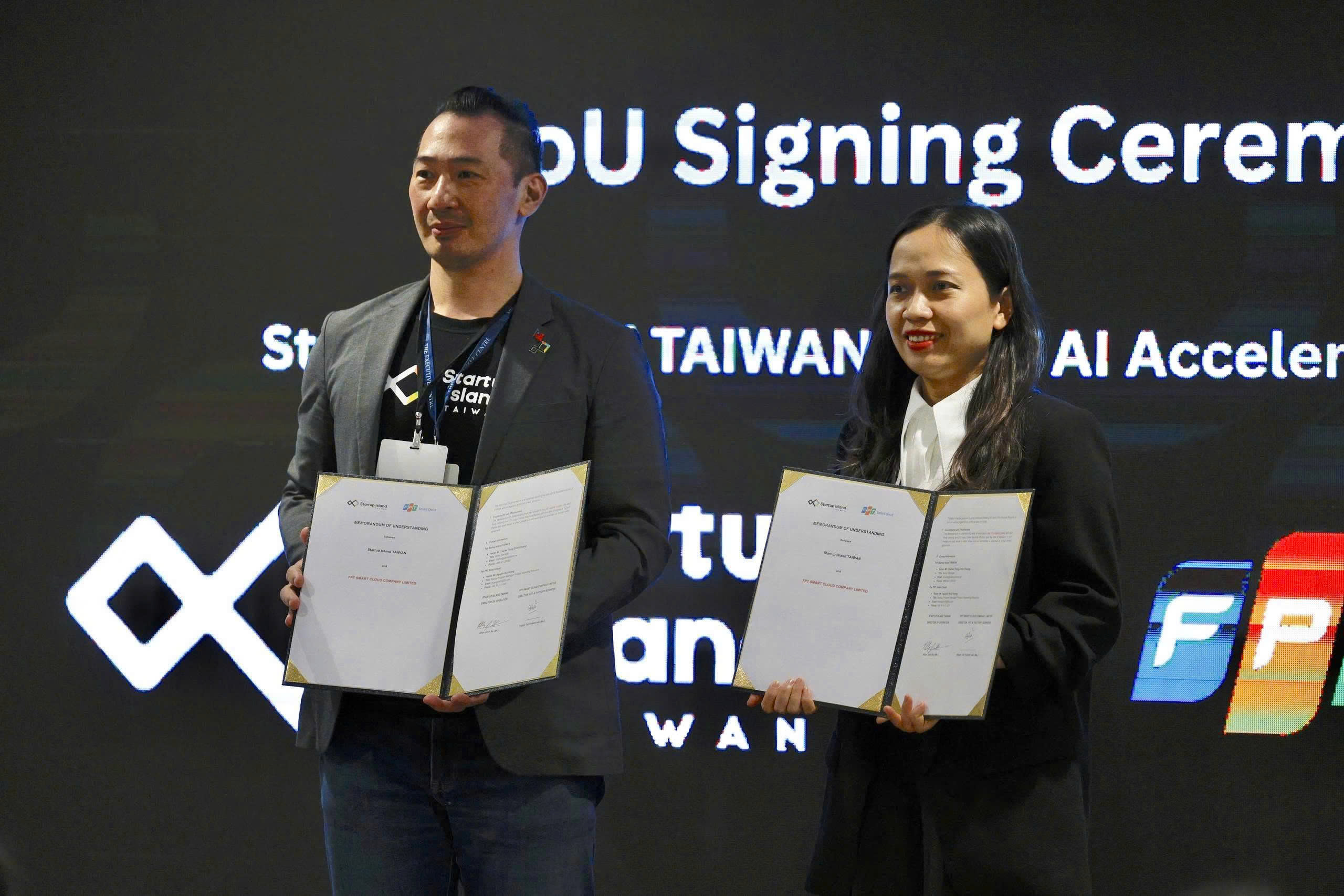 Startup Island Taiwan v&agrave; FPT Smart Cloud k&yacute; kết để th&uacute;c đẩy hợp t&aacute;c trong ph&aacute;t triển c&aacute;c chương tr&igrave;nh AI