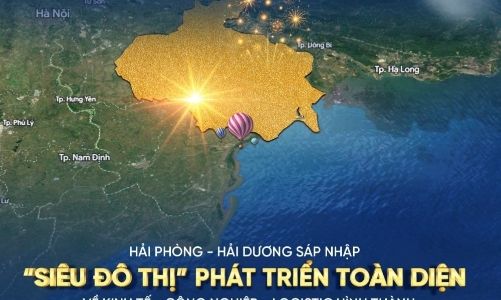 Licogi 18 Riverside - Tọa độ của siêu đô thị mới sau sáp nhập Hải Dương - Hải Phòng