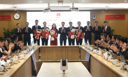 3 đơn vị trực thuộc Bộ Khoa học và Công nghệ có lãnh đạo mới