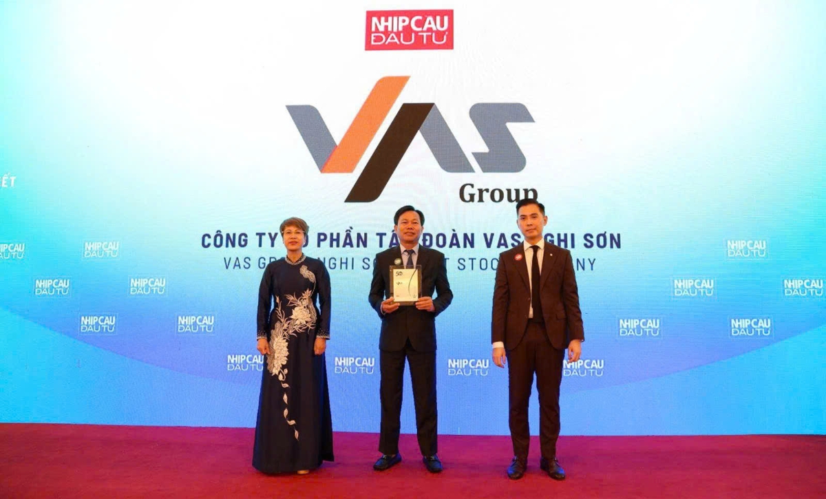 Tập Đoàn VAS, doanh nghiệp thép tiên phong đạt top 50 Doanh nghiệp phát triển Bền vững 2025.